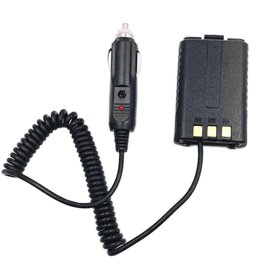 Car Charger Battery Eliminator for BF UV 5R UV5RA UV 5RB UV 5RE Interphone