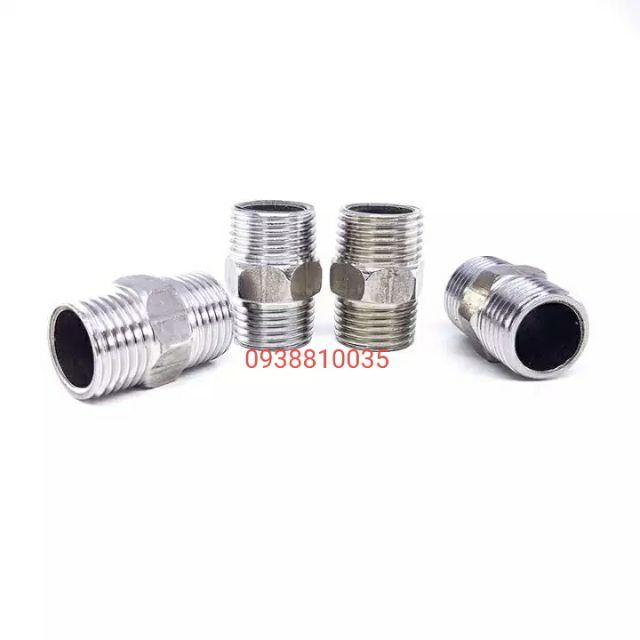 ĐẦU NỐI REN TRONG, REN NGOÀI INOX PHI 21