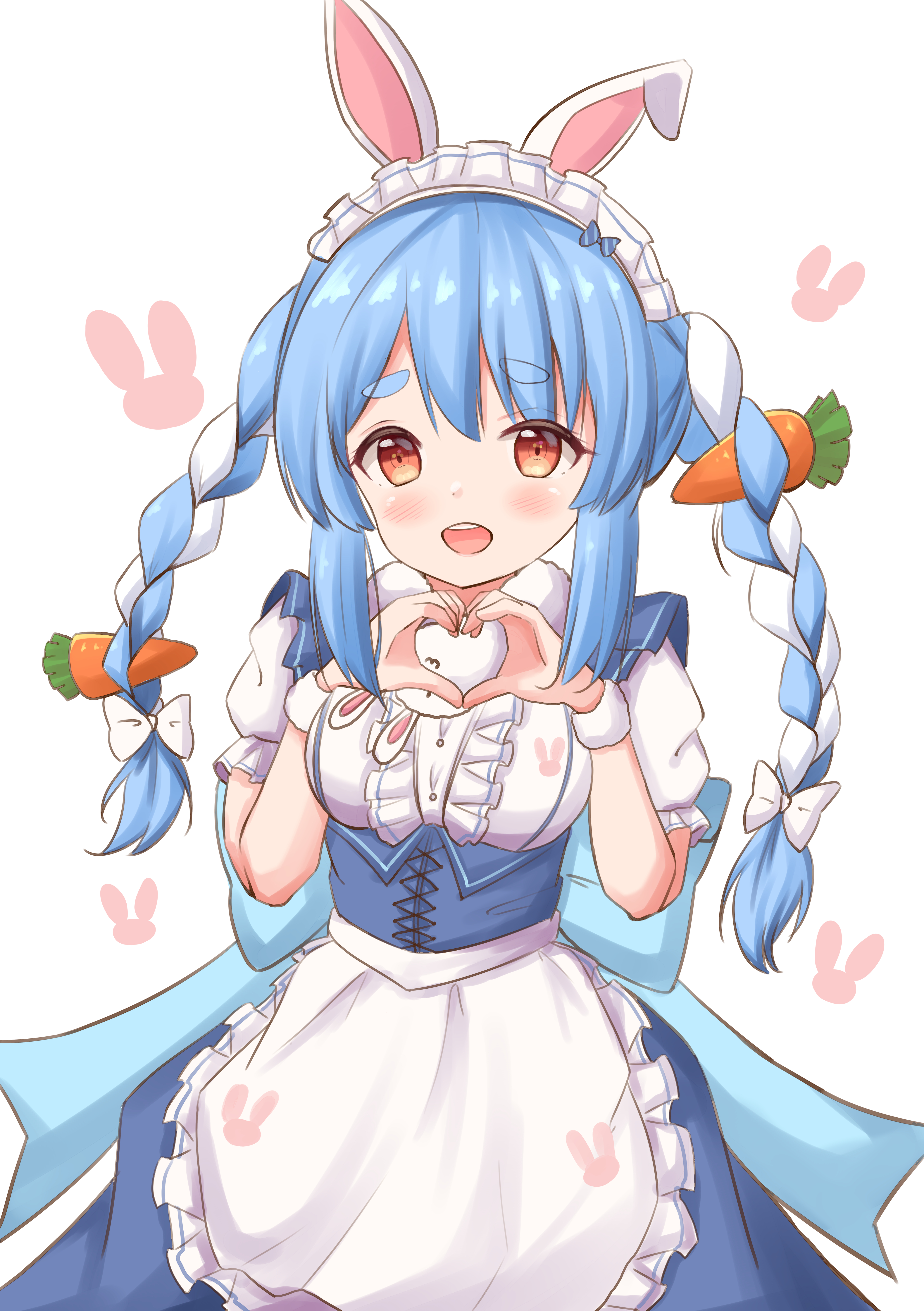 SET 3 Tranh Poster Usada Pekora  A4 21cmx30cm