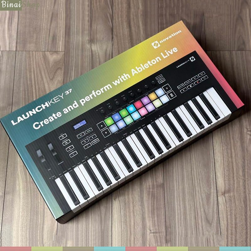 Novation Launchkey 37 MK3 - Midi Controller Chơi Nhạc Điện Tử 37 Phím - Hàng chính hãng