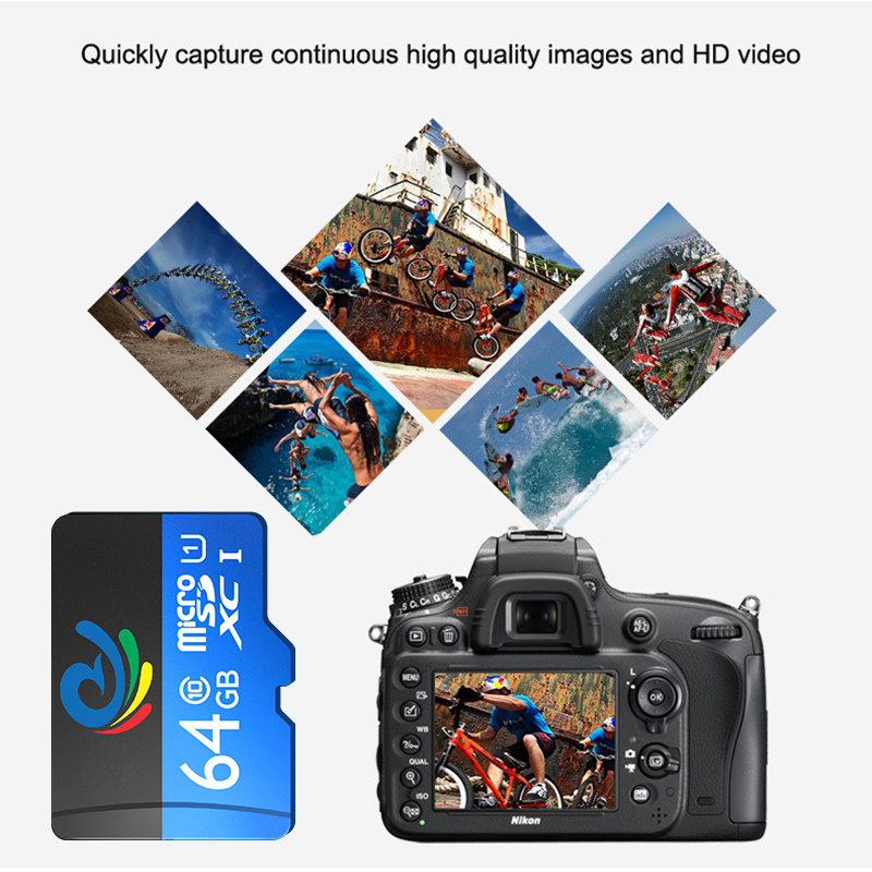 Thẻ Nhớ Micro SD 16GB, 32GB, 64GB Class 10 Chuyên Dụng Cho Camera Ip, Điện Thoại - Chính Hãng