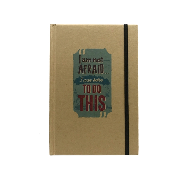 Notebook - I Am Not Afraid...I Was Born To Do This