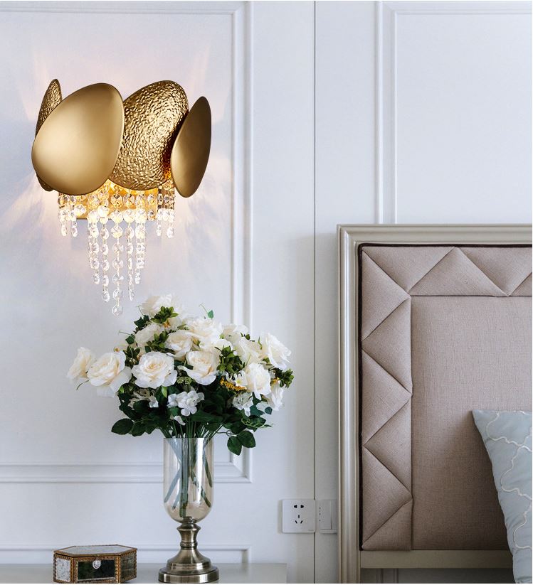 Đèn tường MONSKY MAVAL pha lê hiện đại trang trí nội thất sang trọng, cao cấp - kèm bóng LED chuyên dụng.