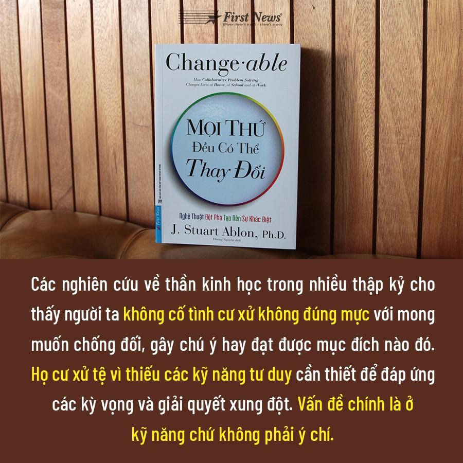 Sách - Mọi thứ đều có thể thay đổi - First News