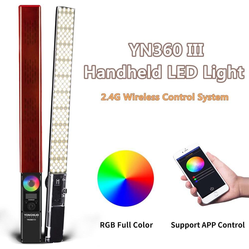 Đèn led Yongnuo YN-360III RGB - Hàng Chính Hãng