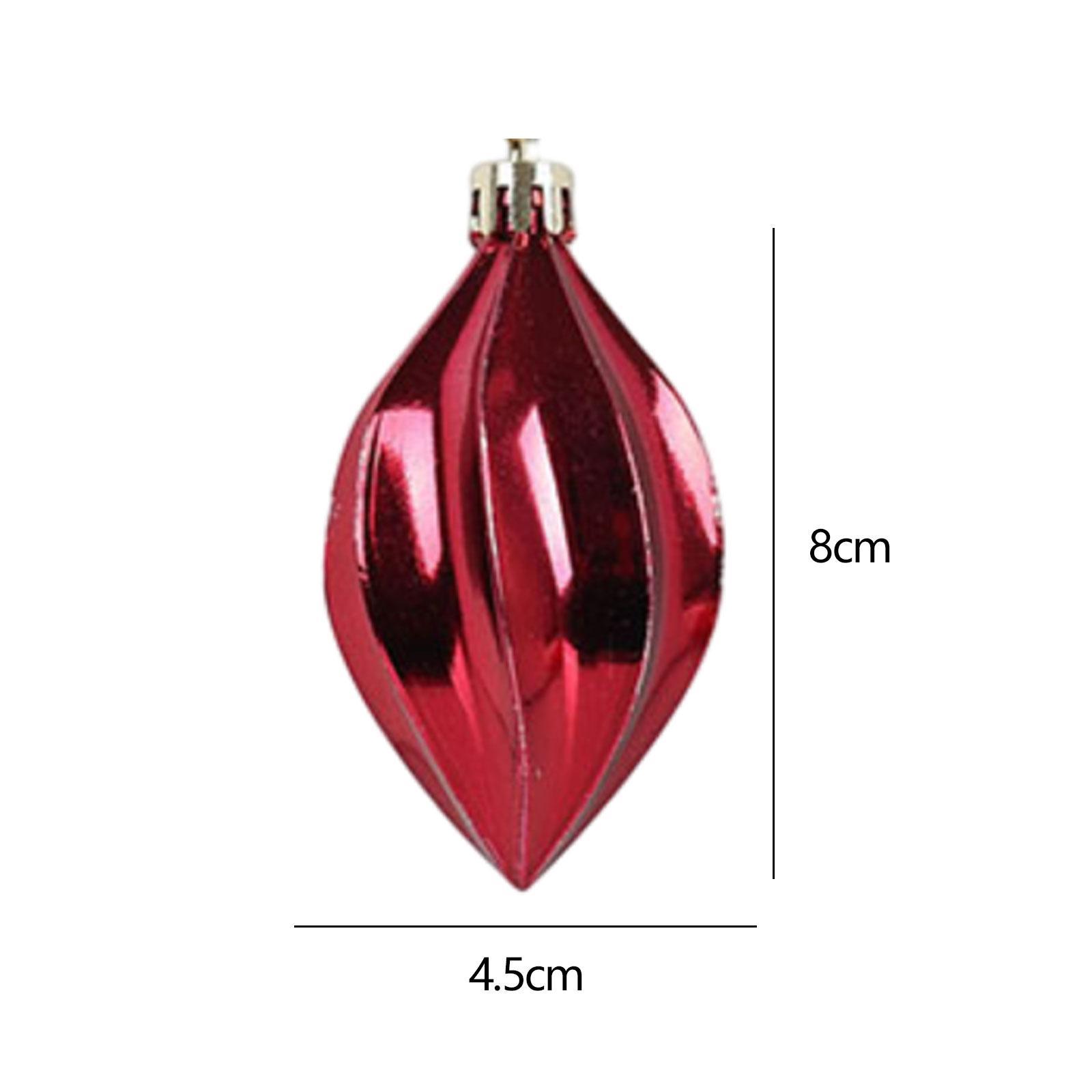 8Pcs Christmas Pendant Christmas Tree Decoration Christmas Tree Pendant Decorations for Photo Props Bedroom Fall Party Favors