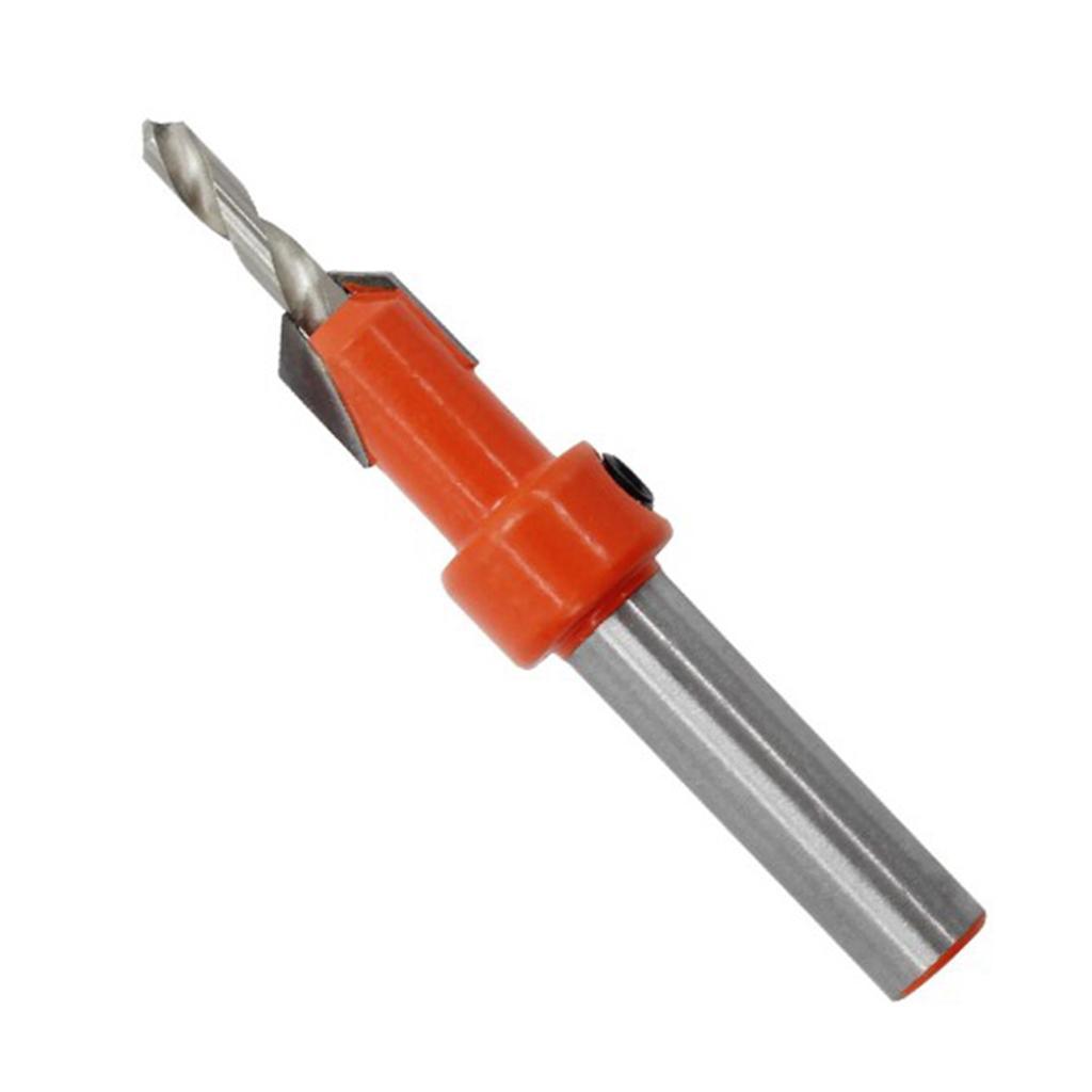 8mm Shank Woodworking Router Bit Cemented Carbide Round Shank Power Tools