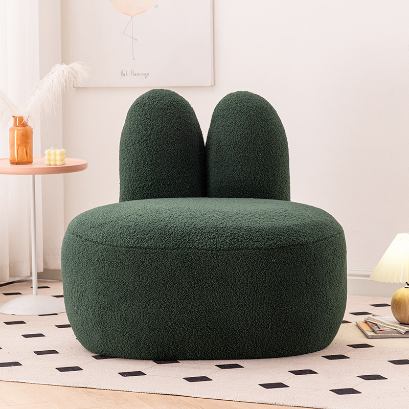 Sofa đơn hiện đại tối giản phòng khách sofa lười xoay phòng ngủ sofa thỏ sáng tạo