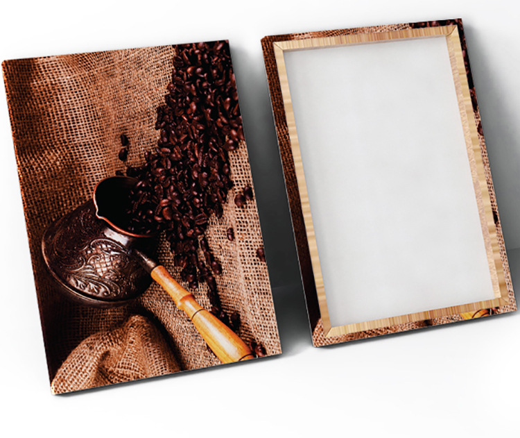 Bộ 2 Tranh Canvas Coffee And Chocolate W013