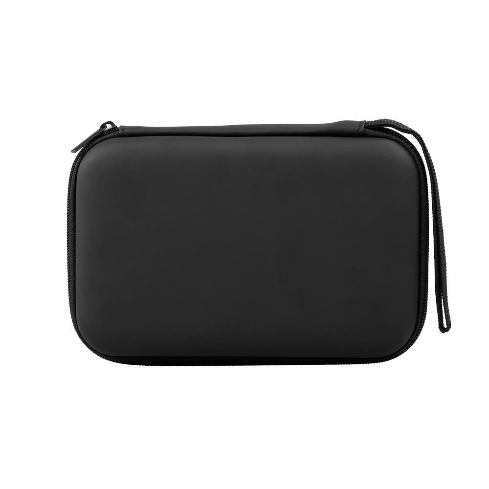 External Hard Drive Disk Case Shockproof EVA Case 2.5in HDD with Mesh Pocket and Soft Inner Fabric Carrying Case for
