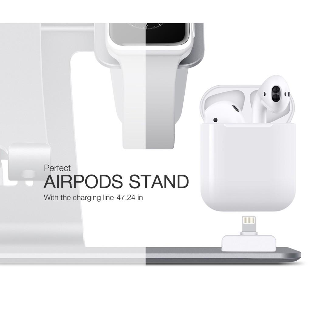 Bộ sạc pin không dây Bestand 3in1 cho Iphone AppleWatch và Airpods - HanruiOffical