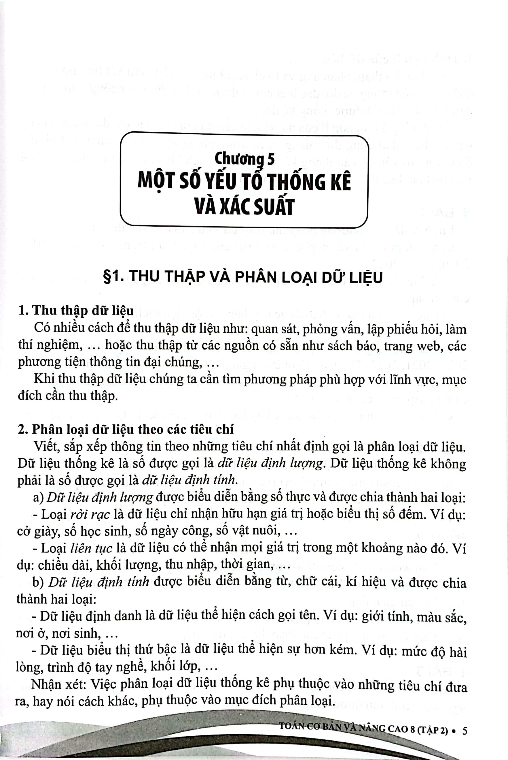 Toán Cơ Bản Và Nâng Cao 8 - Tập 2