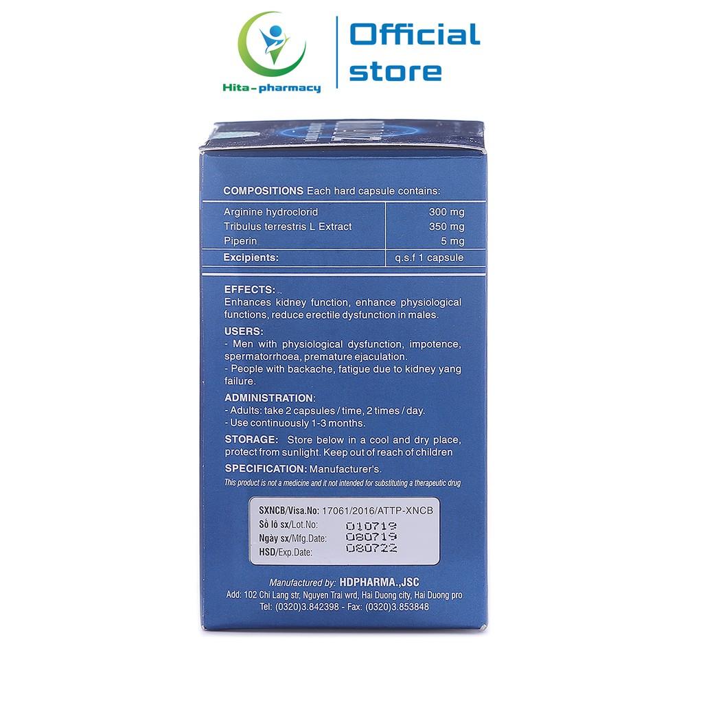 Viên uống IMANZ hỗ trợ tăng cường sinh lý nam, bổ thận, tráng dương - Chai 60 viên