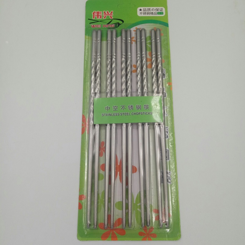 Set 5 Đôi Đũa Inox Siêu Nhẹ , Siêu Sạch