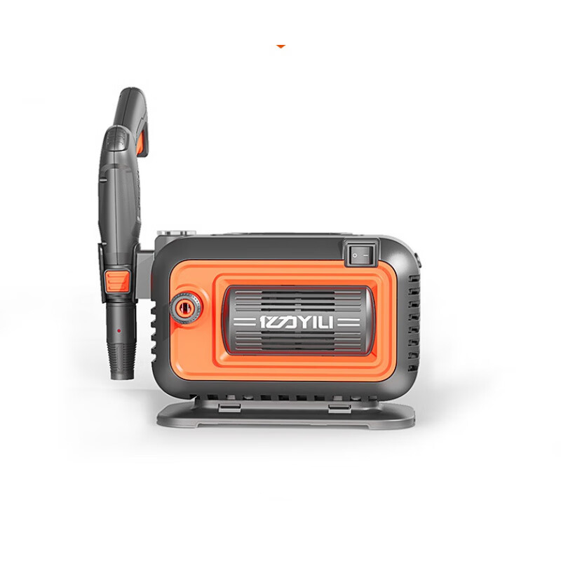 Máy rửa xe áp lực cao Yili YLQ4280G Plus rửa xe cao áp công suất lớn 1800W có đồng hồ đo áp suất, máy rửa xe gia đình, công nghiệp, thiết kế nhỏ gọn - hàng chính hãng