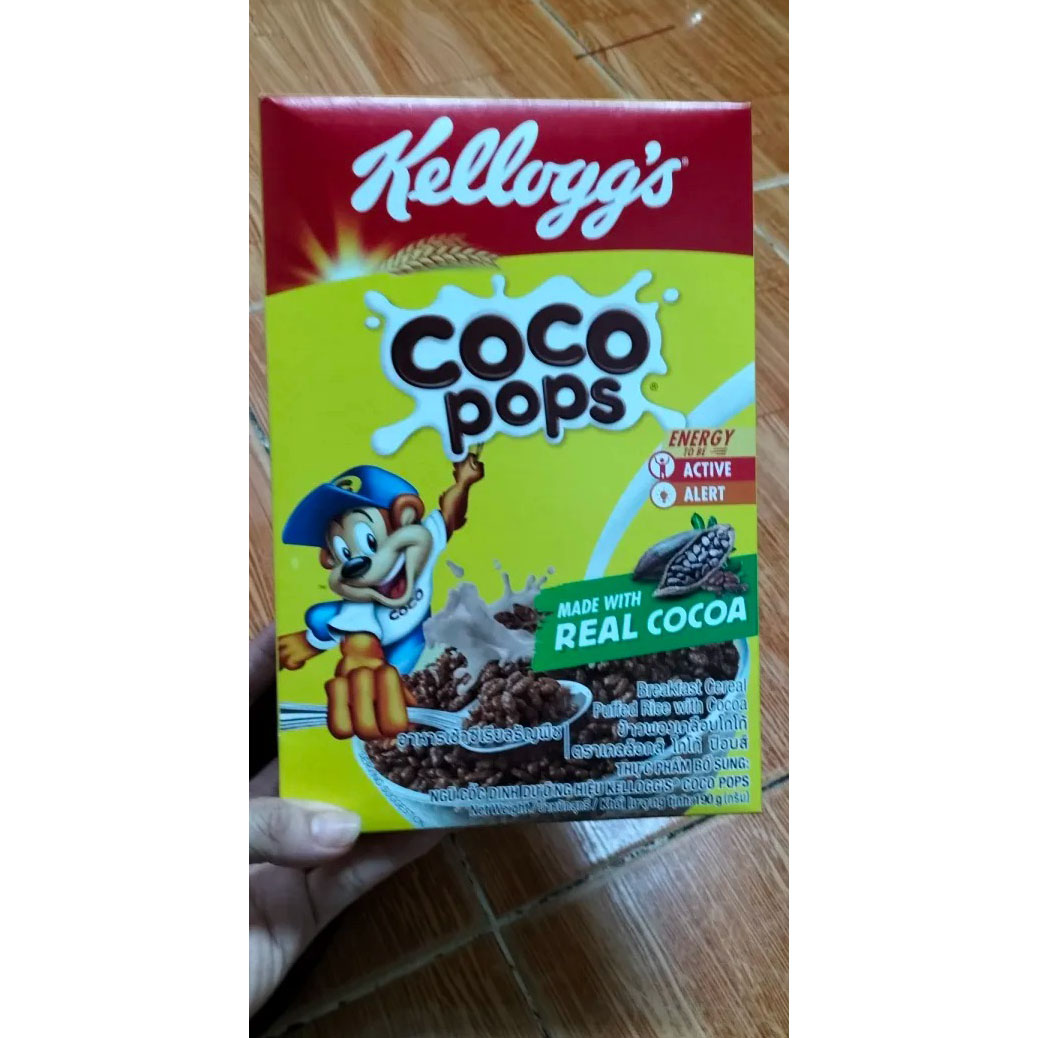 Ngũ Cốc Dinh Dưỡng Kellogg's Coco Pops 190g