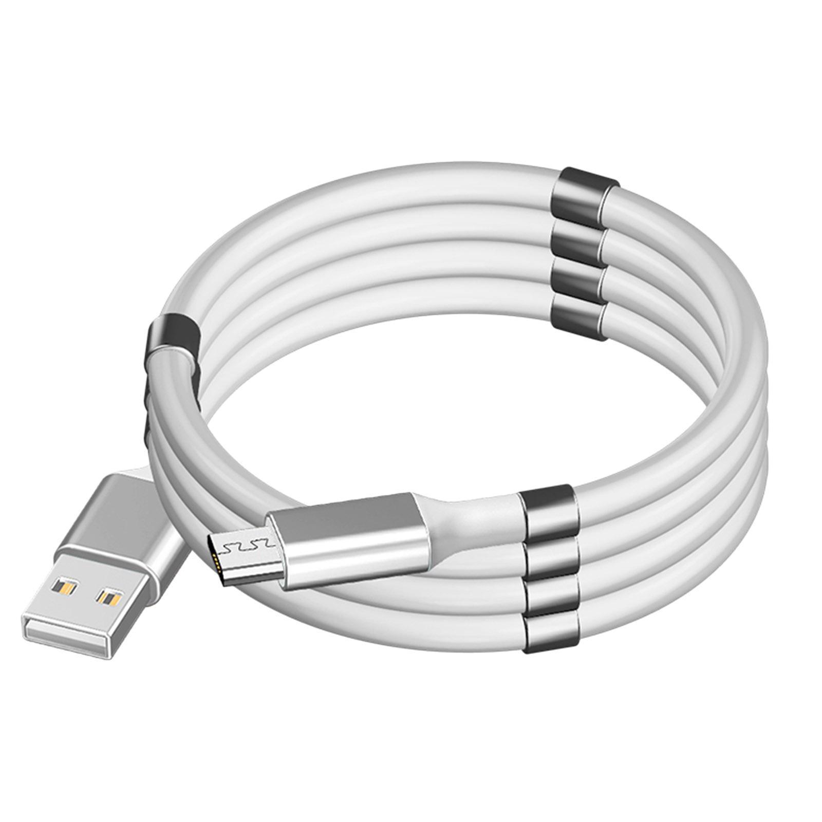2.4A Magnetic 5.9ft Data Cord Durable Accessories Super Organized