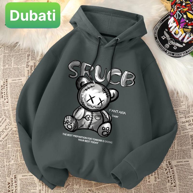 ÁO NỈ, ÁO KHOÁC HOODIE GẤU SCRUB SIÊU NGẦU NAM NỮ PHONG CÁCH CAO CẤP MỚI - DUBATI FASHION