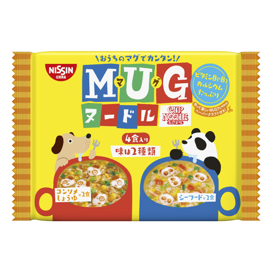 Mì Ăn Liền Mug dành cho trẻ em Nhật Bản