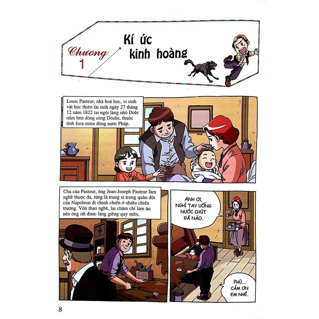 Who? Chuyện Kể Về Danh Nhân Thế Giới: Louis Pasteur (Tái Bản 2020)