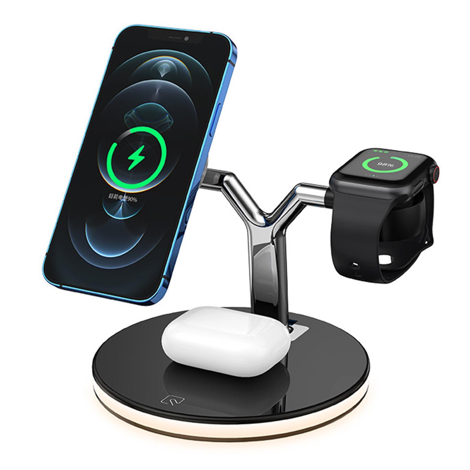 Wireless Charger Station for  12  Watch  black