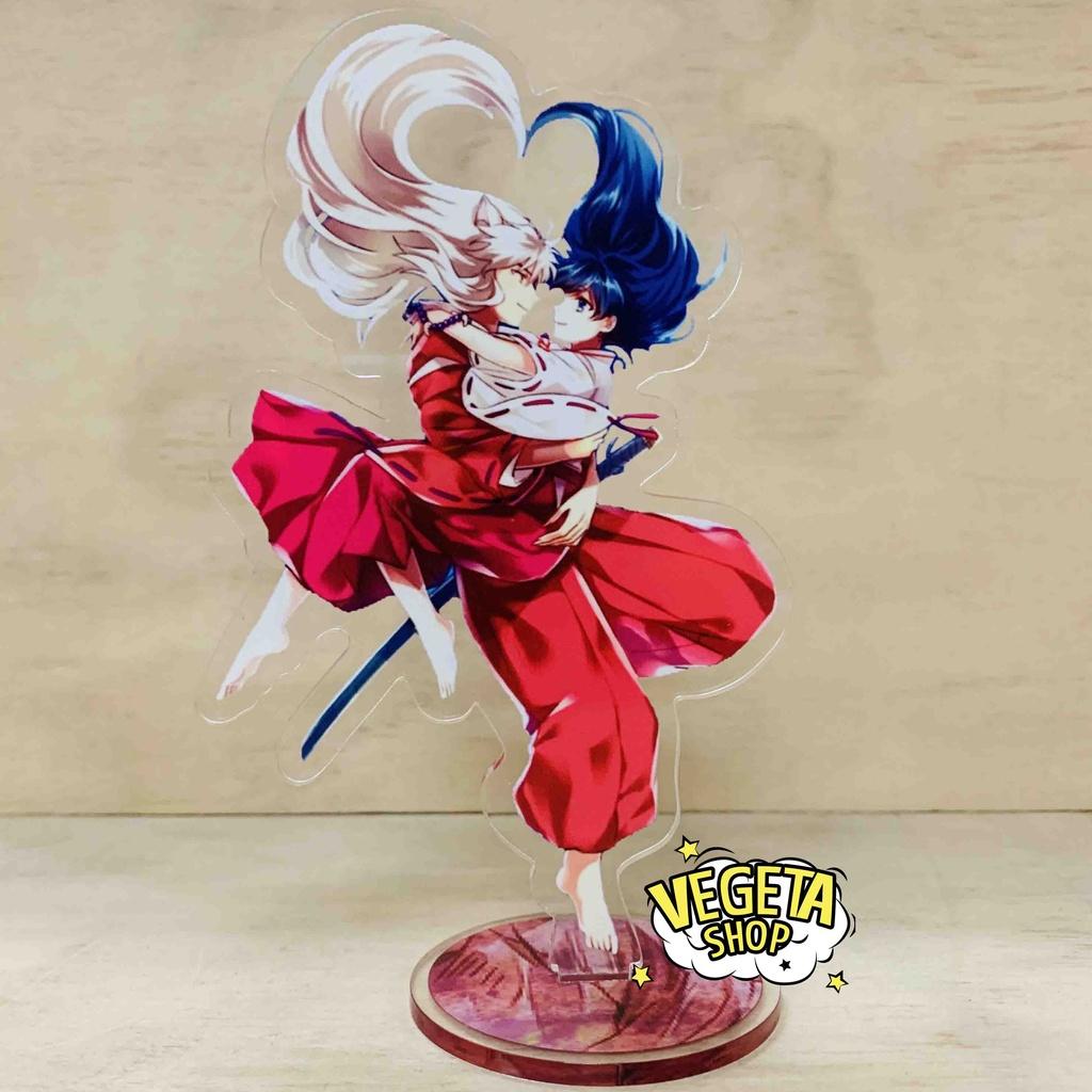 Mô Hình Tượng Standee Acrylic Mica 2 mặt - Inuyasha - Inu Yasha Higurashi Kagome Sesshomaru Kikyou Kikyo Sesomaru