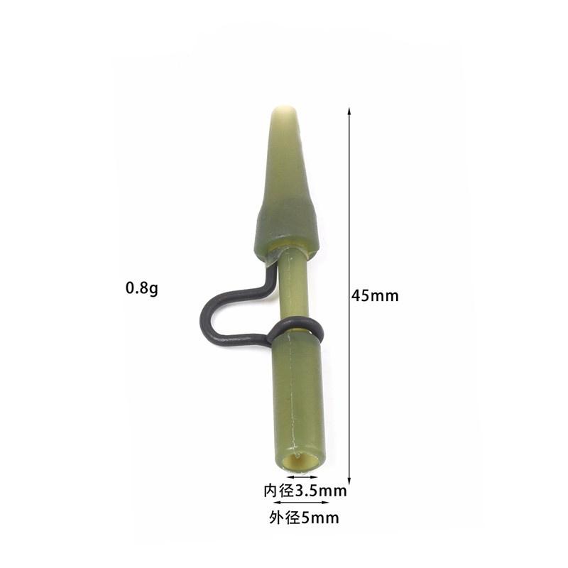 5pcs Heavy Duty Safety Clips Kit Quick Change Clips Swivel Snap Connector Carp Leads Weight Seeker Carp Fishing Equipment Tackle
