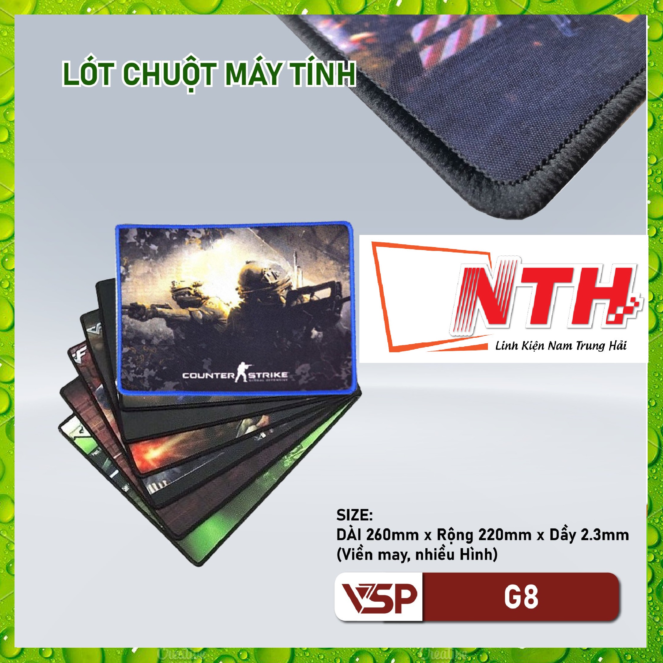 Lót chuột Pad G8-hàng chính hãng