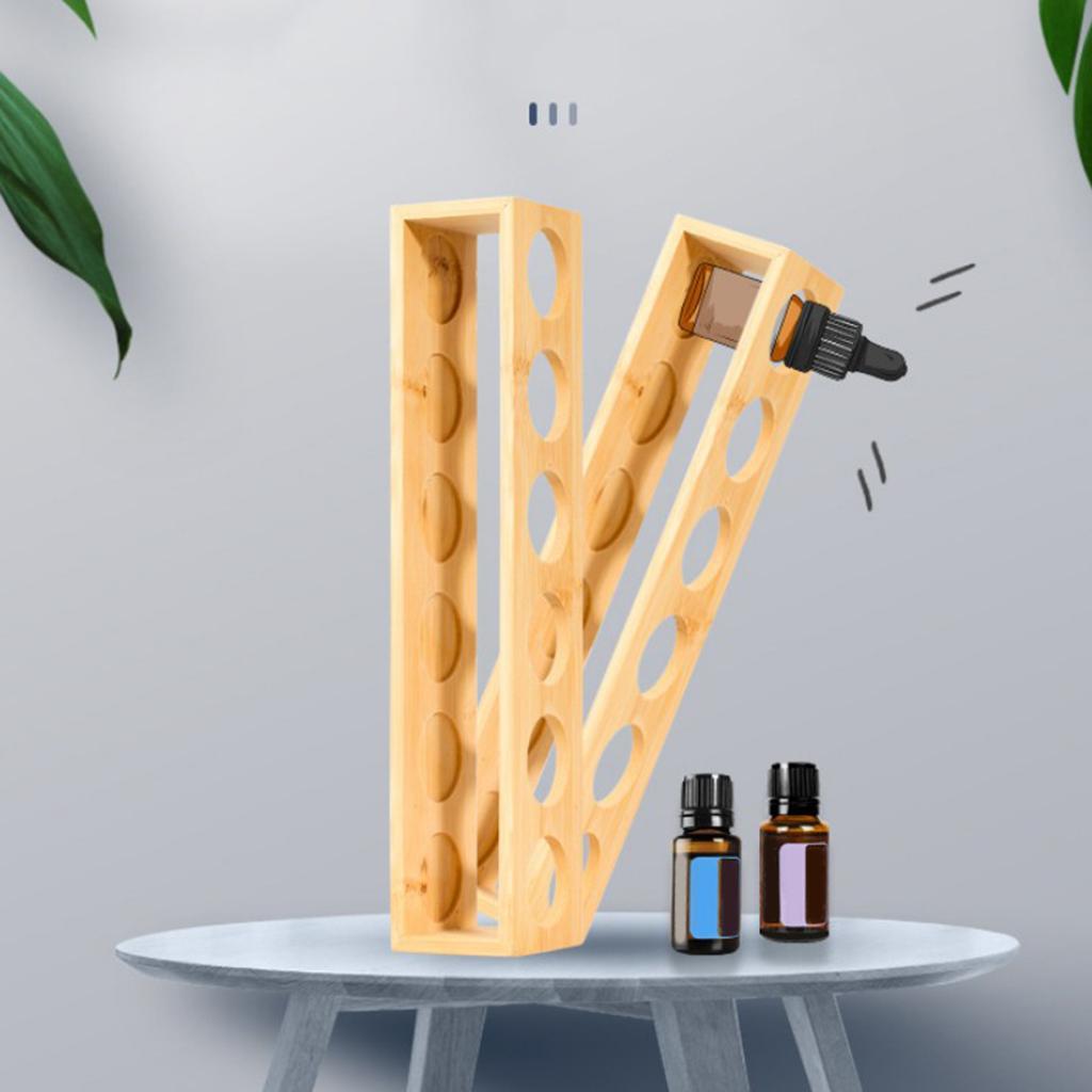 6/24 Grids Nail  Essential Oil Storage Box for Storage Presentation 6 grid