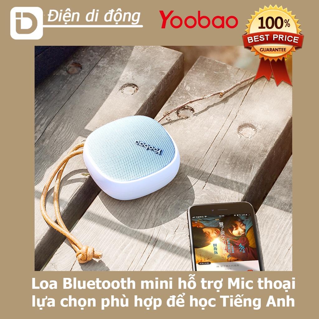 Loa Bluetooth học Tiếng Anh Yoobao M1 hỗ trợ mic gọi điện thoại và video call - hàng nhập khẩu