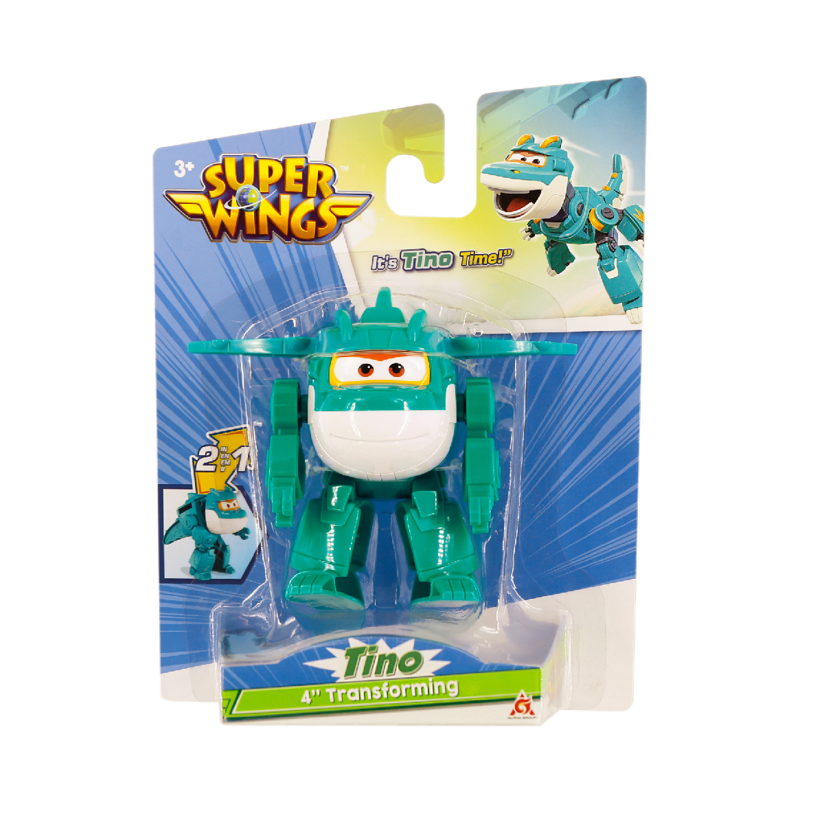 Đồ Chơi Robot Biến Hình Khủng Long Huyền Thoại Tino SUPERWINGS EU780623