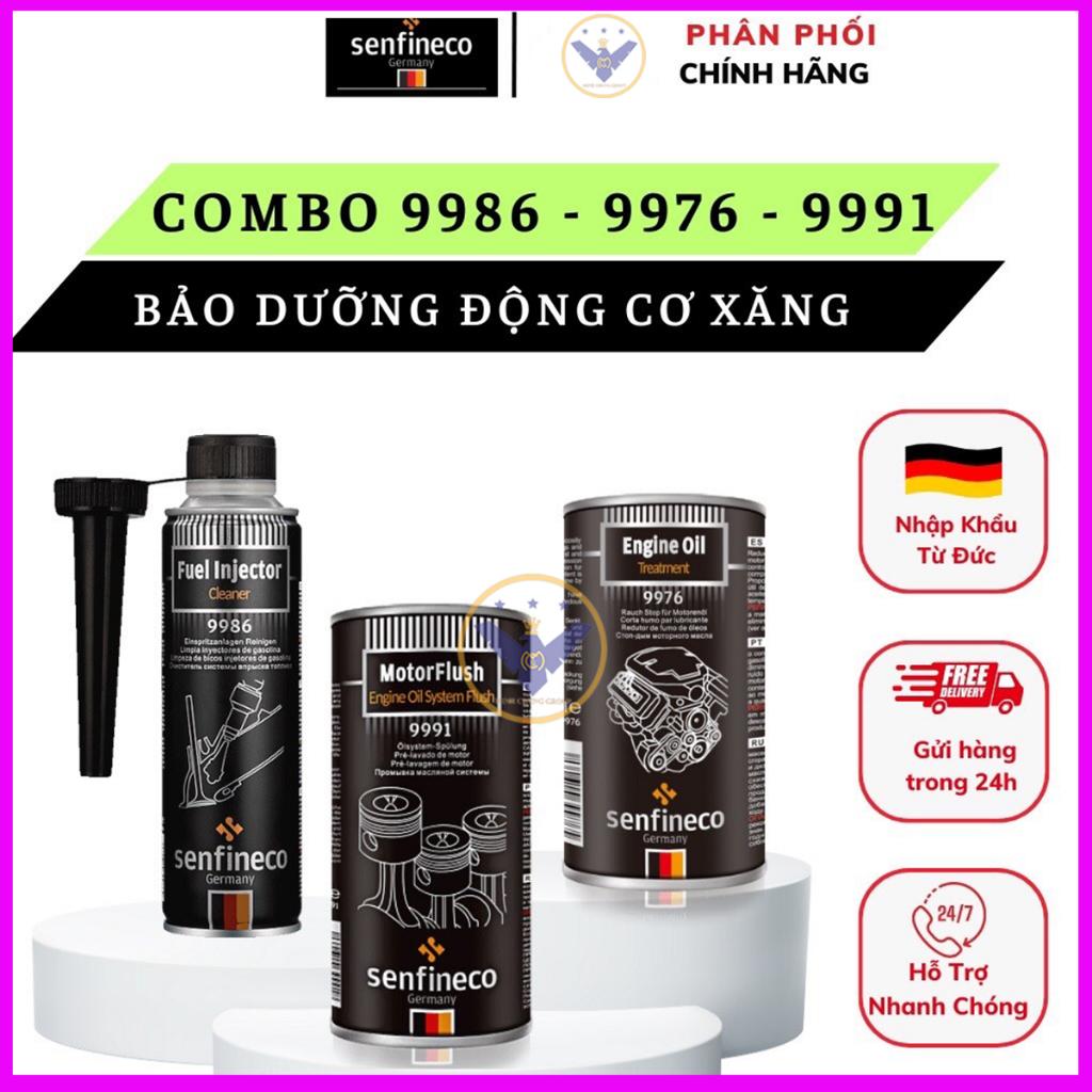 COMBO Bảo Dưỡng Động Cơ Xăng Senfineco 9986-9976-9991