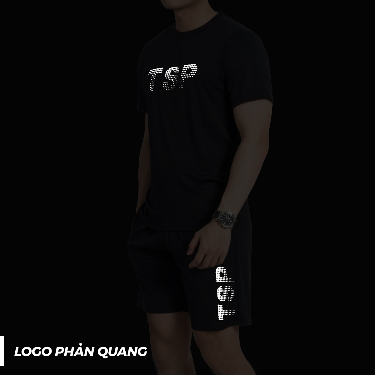 Bộ Quần Áo Thể Thao Nam TSIMPLE tập gym vải thun lạnh thoáng mát co giãn tôn dáng chuẩn form MSSBHP2