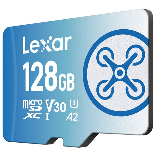 Thẻ nhớ micro SDXC 64GB/ 128GB/ 256GB Lexar FLY, chuyên dụng cho Flycam, lưu video 4K, tốc độ đọc 160MB/s, tốc độ ghi 90MB/s, BH 5 năm - Hàng chính hãng