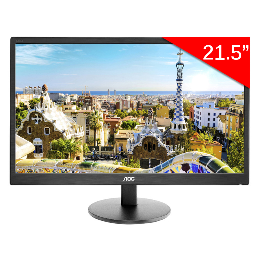 Màn Hình AOC E2270SWDN 21.5inch FullHD 5ms 60Hz TN - Hàng Chính Hãng