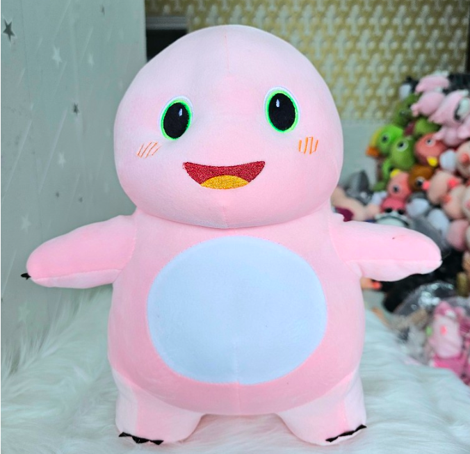 Thú nhồi bông khủng long vàng dễ thương - Size từ 25cm đến 45cm - Quà tặng gấu bông khủng long nhập khẩu cao cấp - Gối ôm mềm mịn cho bé