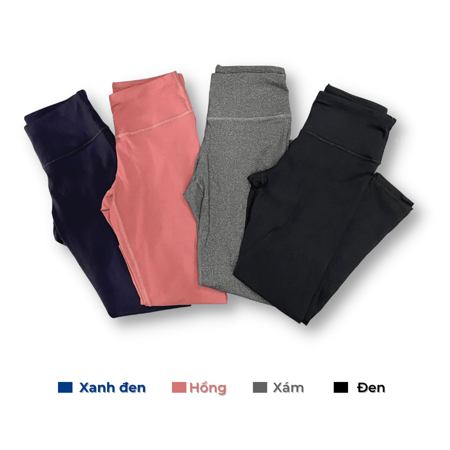 Quần legging dài nữ REETA vải thun dày dặn co giãn tốt, tôn dáng, nâng mông tự tin tập luyện và nhiêu màu sắc - A1797