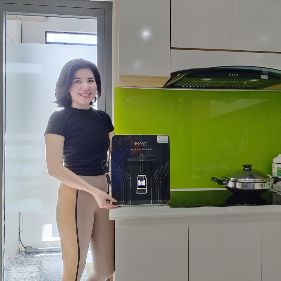 Bộ Chuyển Đổi Nước RO Thành Nước Ion Kiềm - Lắp Đặt Được Cho Các Loại Máy Lọc Nước RO - Hàng Chính Hãng Famy Model RIO-02W