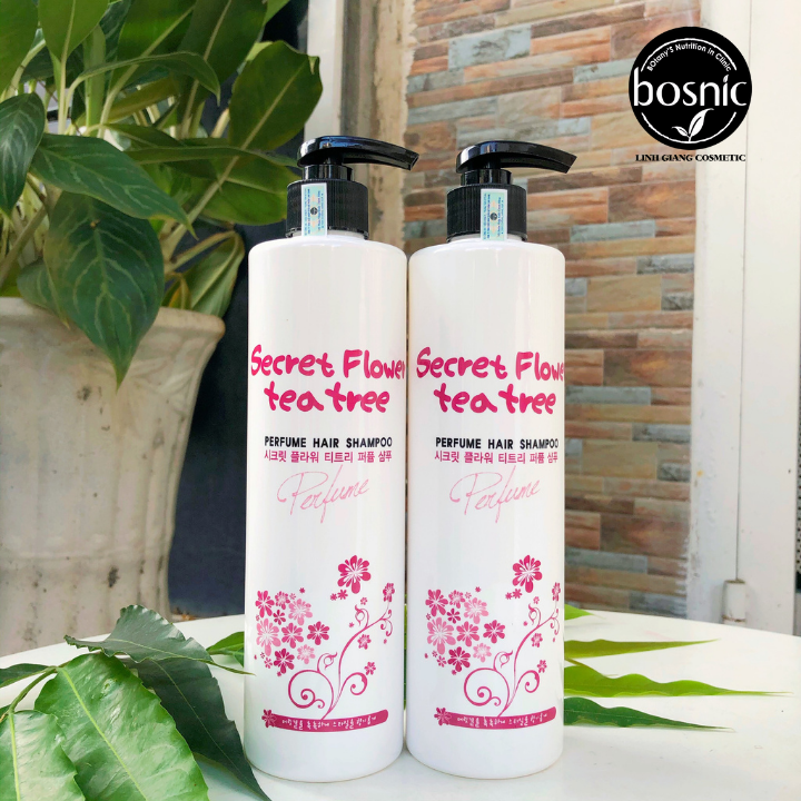 Phục Hồi Hương Hoa BOSNIC 500ML-Secret Flower Tea Tree Perfume