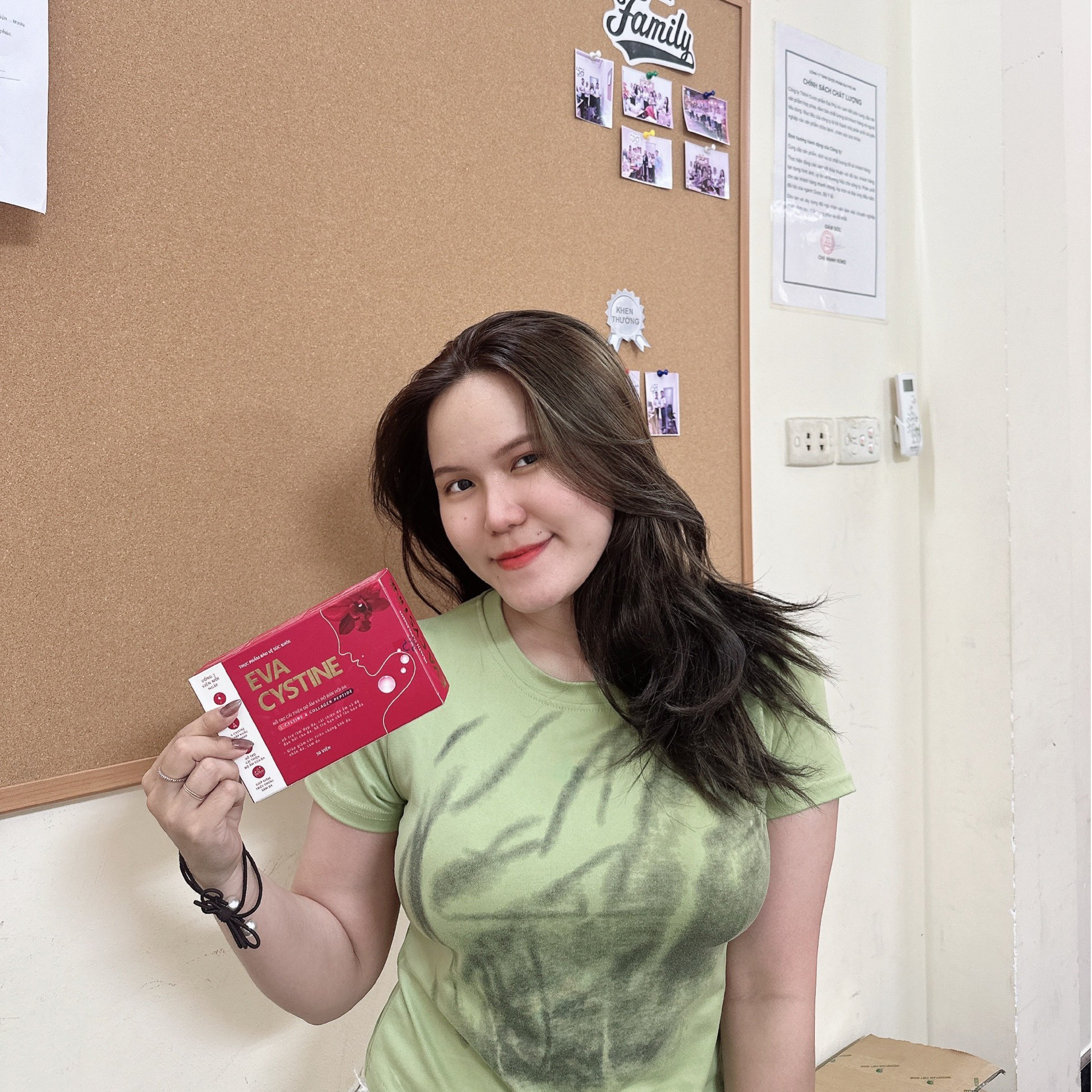 Thực phẩm hỗ trợ làm đẹp EVA CYSTINE làm đẹp da chuyên sâu, trắng da, giảm nhăn da, chống lão hóa da