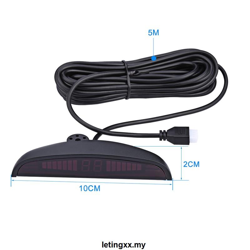 Radar Cảm Biến Đỗ Xe Có Đèn Led Hiển Thị Công Tắc