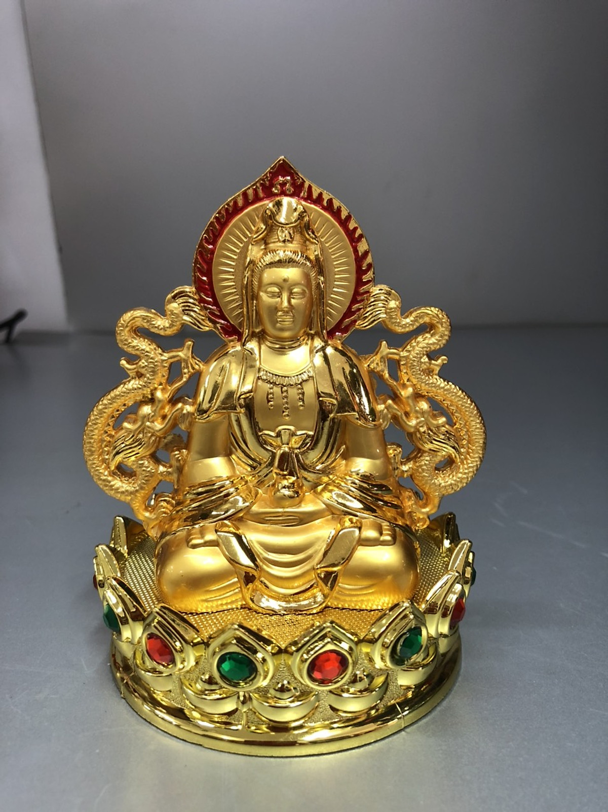 Tượng Để Ô tô Quan Âm Bồ Tát DA12103