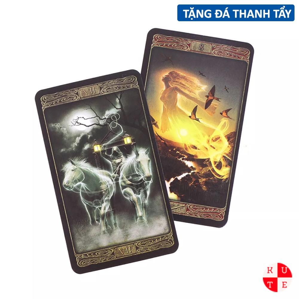 Bài Tarot Ghost 78 Lá Bài Tặng File Tiếng Anh Và Đá Thanh Tẩy