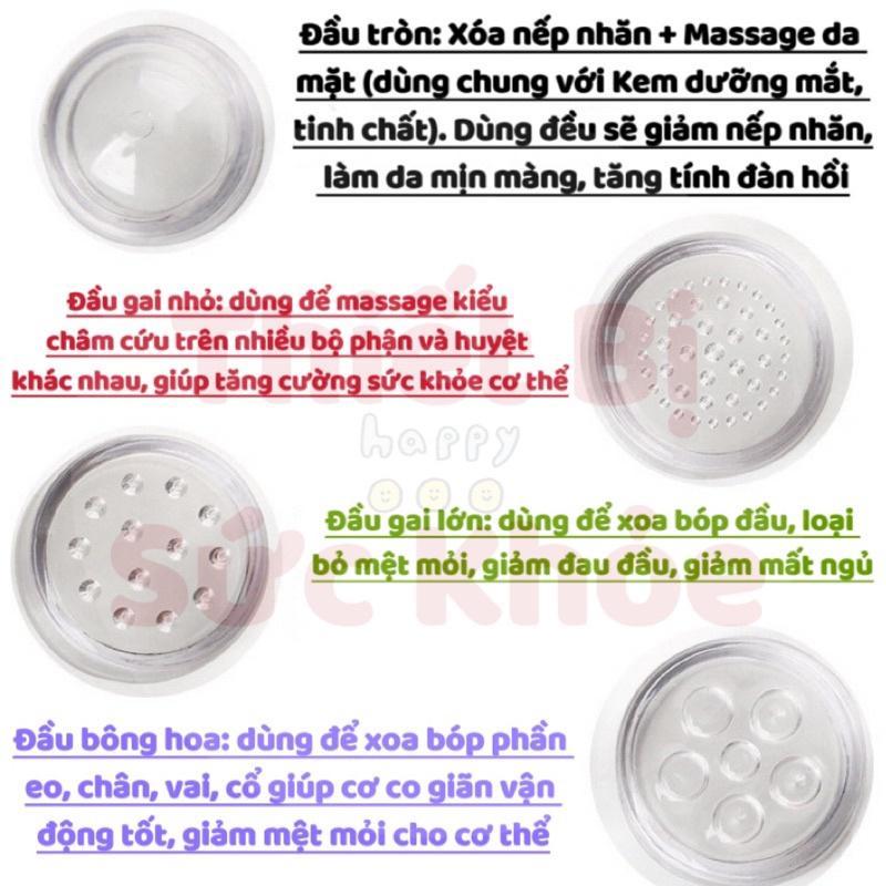 Máy Massage Thẩm Mỹ Chuyên Dụng Cho Da Mặt Mắt Môi Làm Săn Chắc Cơ Chống Lão Hóa Giảm Thâm Quầng