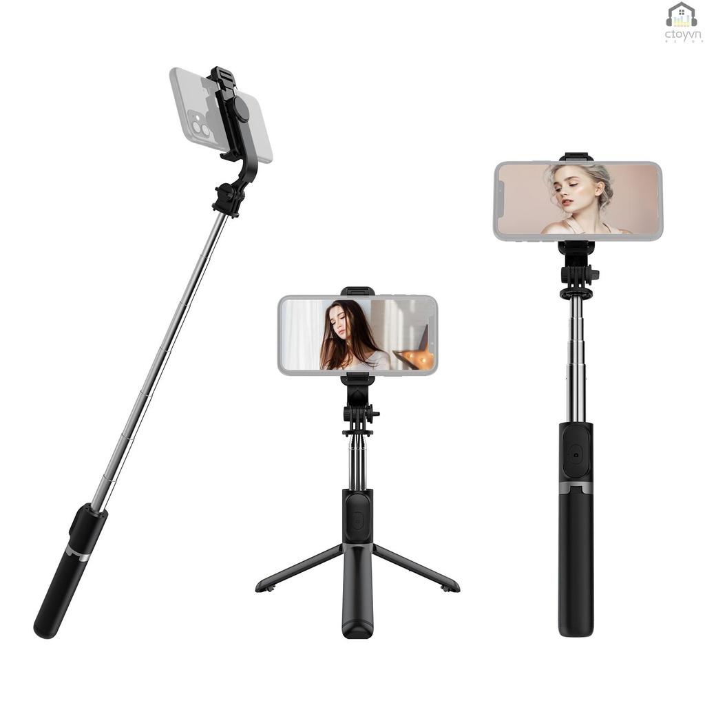 Gậy tự sướng không dây BT đa năng có thể kéo dài 103cm kèm điều khiển từ xa