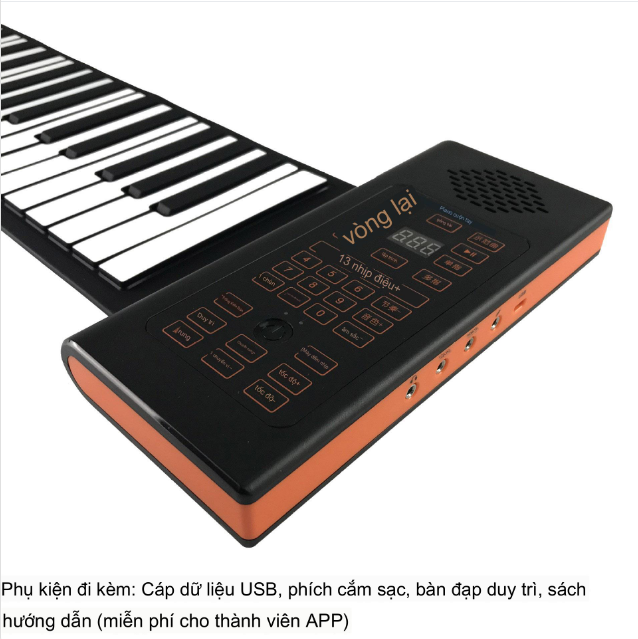 Đàn Piano 88 Phím Cuộn Roll&Play CosTour APP (Tiếng Anh)