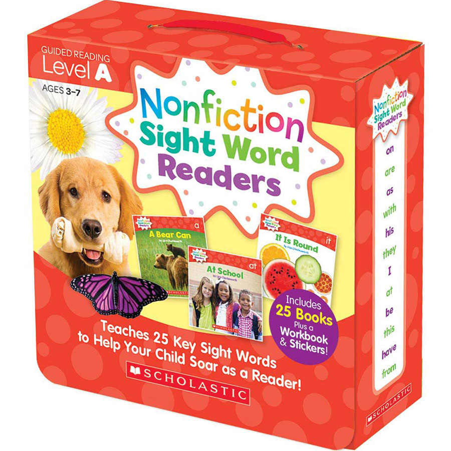 Nonfiction Sight Word Readers: Guided Reading Level A (Parent Pack)