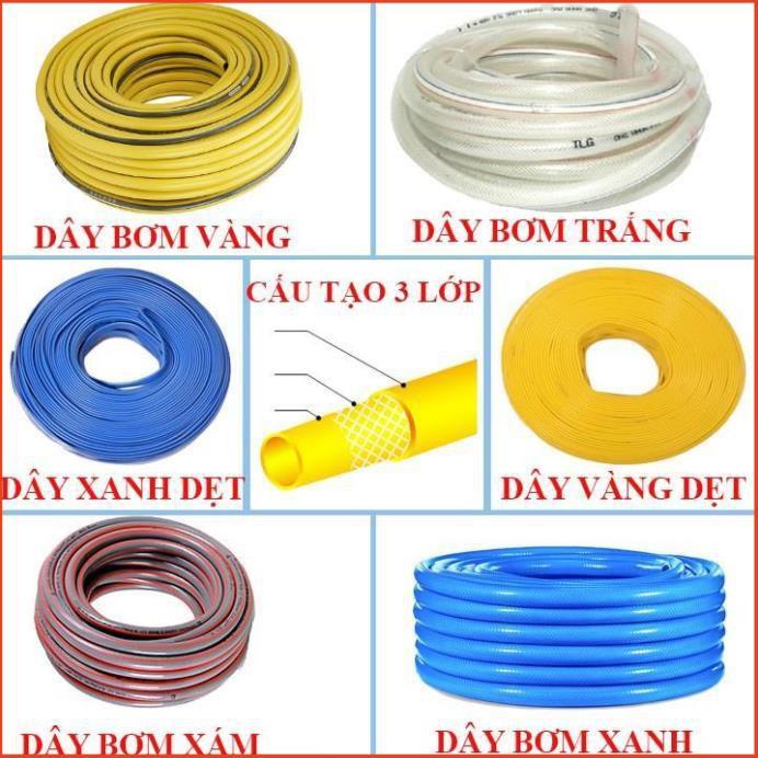 Bộ dây và vòi xịt tăng áp rửa xe tưới cây 20M 206817