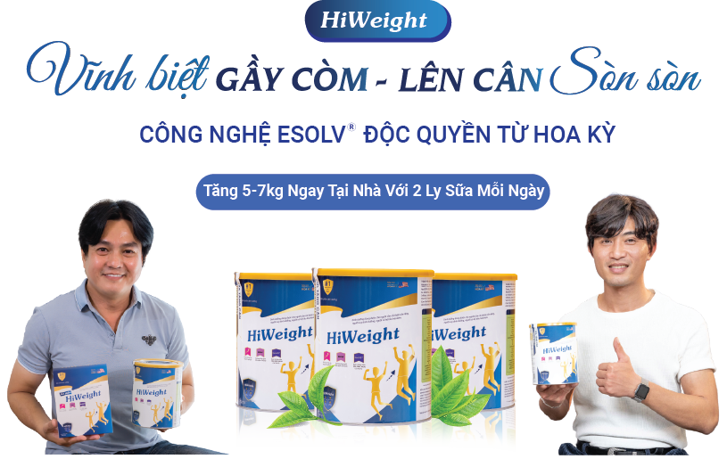 Sữa HiWeight tăng cân cho người gầy