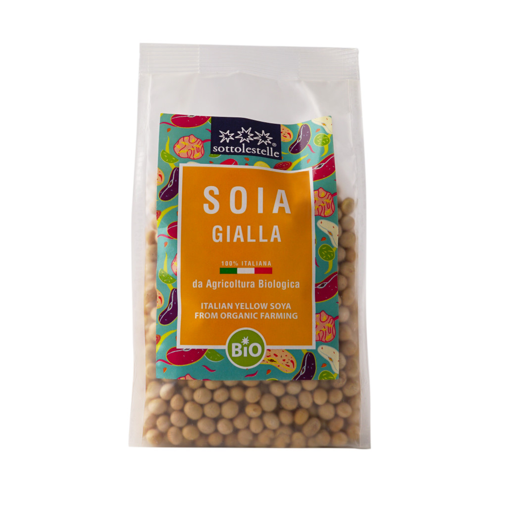 Hạt Đậu Nành Hữu Cơ 400g Sottolestelle Organic Soy Beans
